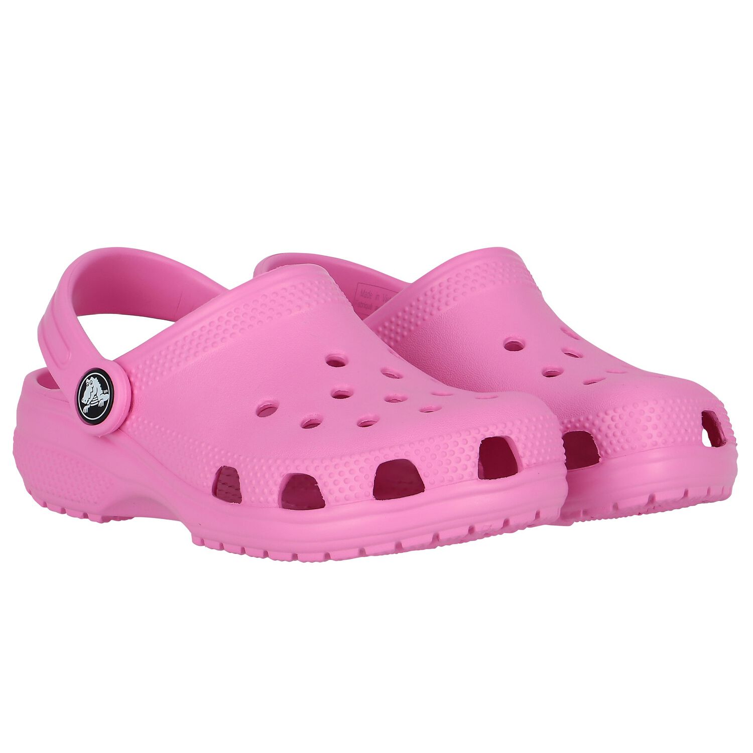 Girls Pink Classic Clogs Sandals, 4, hi-res image number null