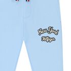 Younger Boys Blue Logo Joggers, 1, hi-res
