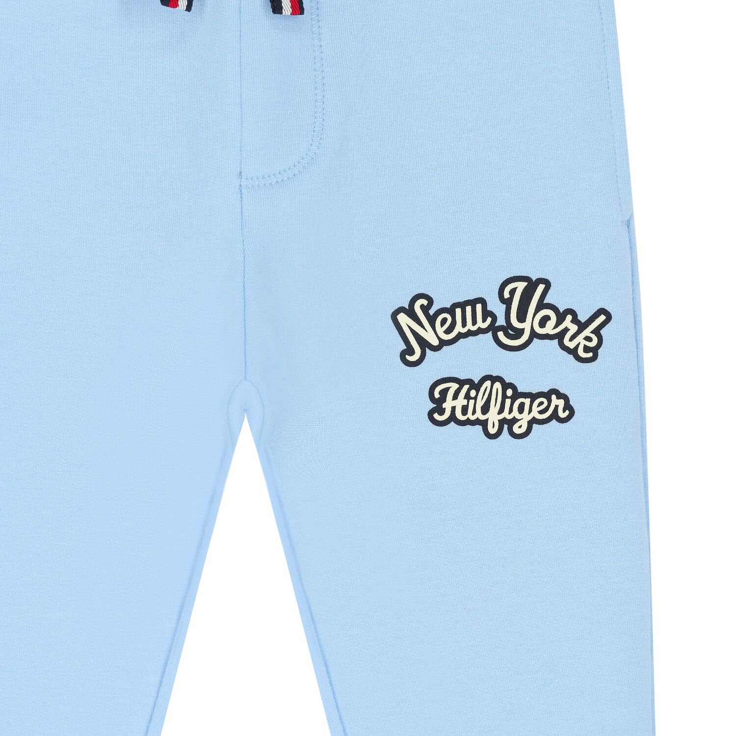 Younger Boys Blue Logo Joggers, 1, hi-res image number null