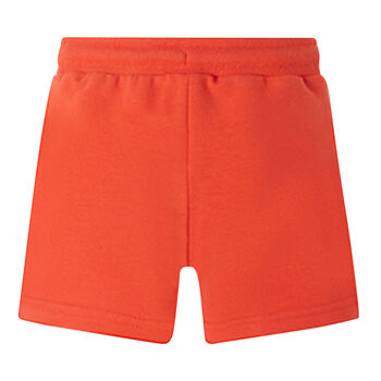 Boys Red Cotton Shorts