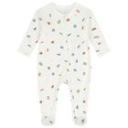 Baby Girls Ivory Polo Bears & Berry Babygrow Gift Set, 1, hi-res