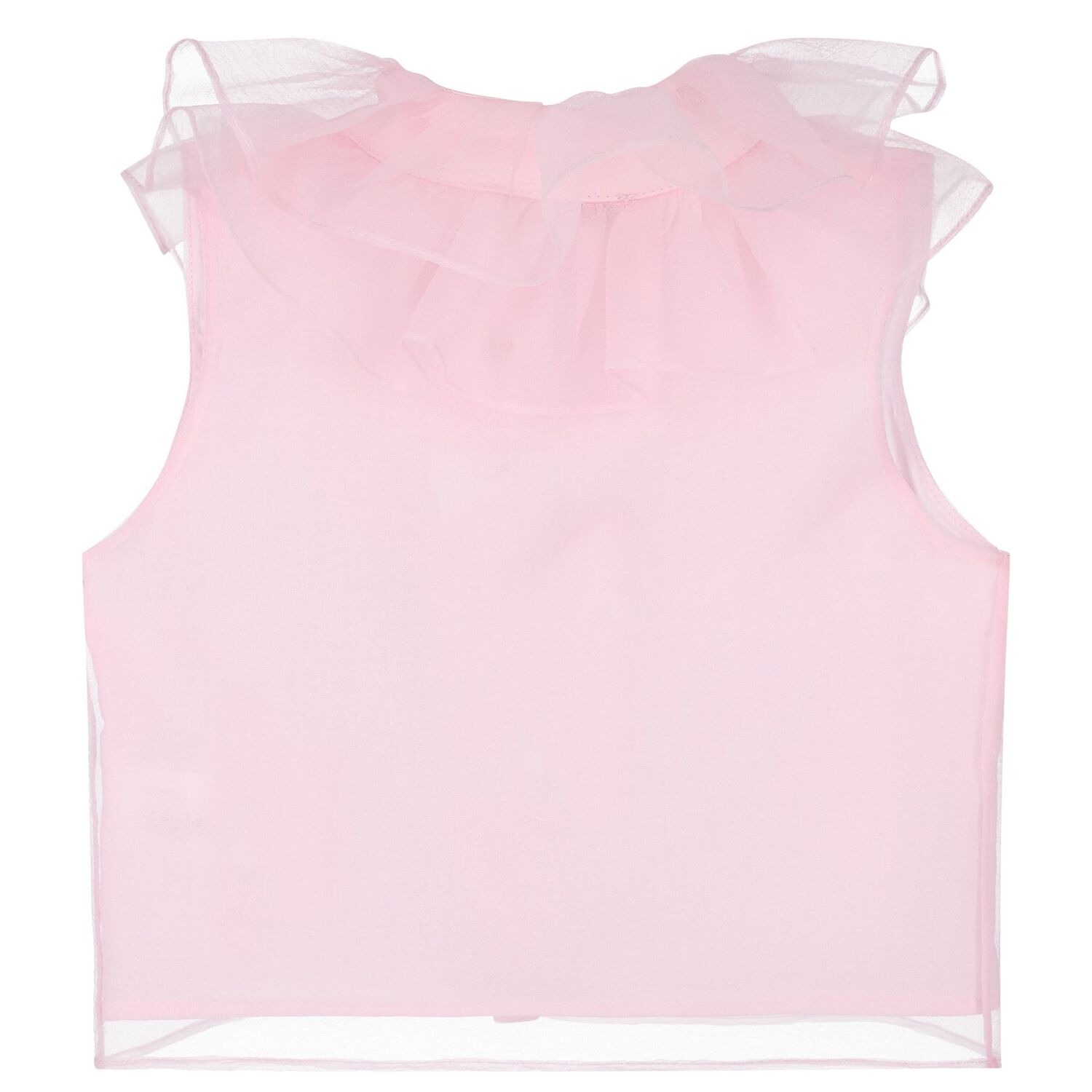 Girls Pink Bow Chiffon Skirt Set, 1, hi-res image number null