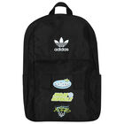 Black Logo Backpack, 1, hi-res