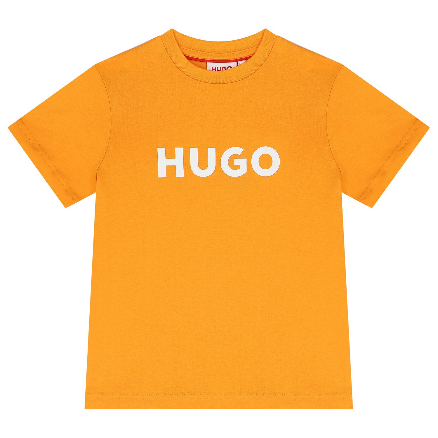 Boys Orange Logo T-Shirt, 2, hi-res