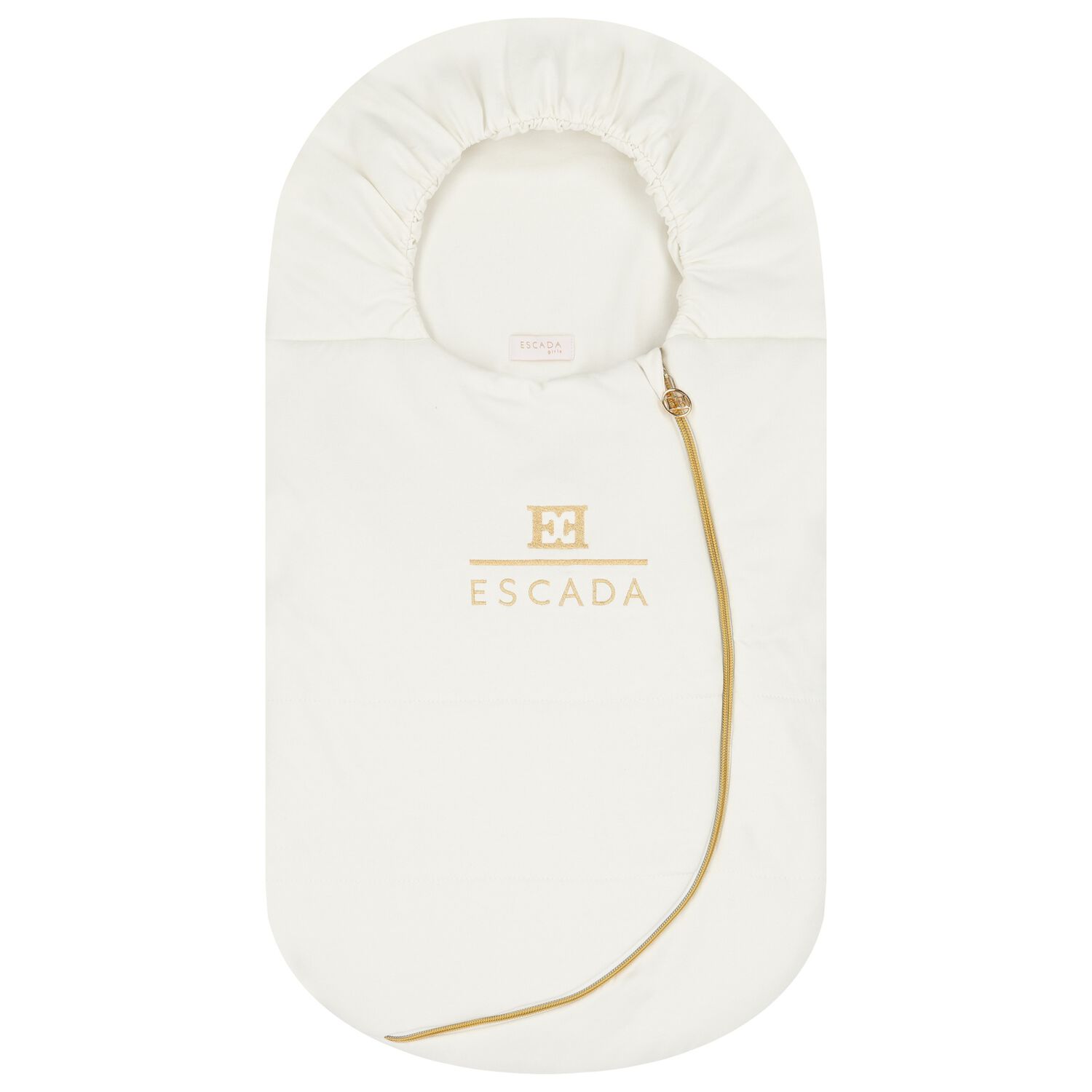 Baby Girls Ivory Logo Nest, 1, hi-res