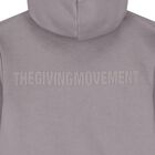 Purple Logo Hooded Zip Up Top, 1, hi-res