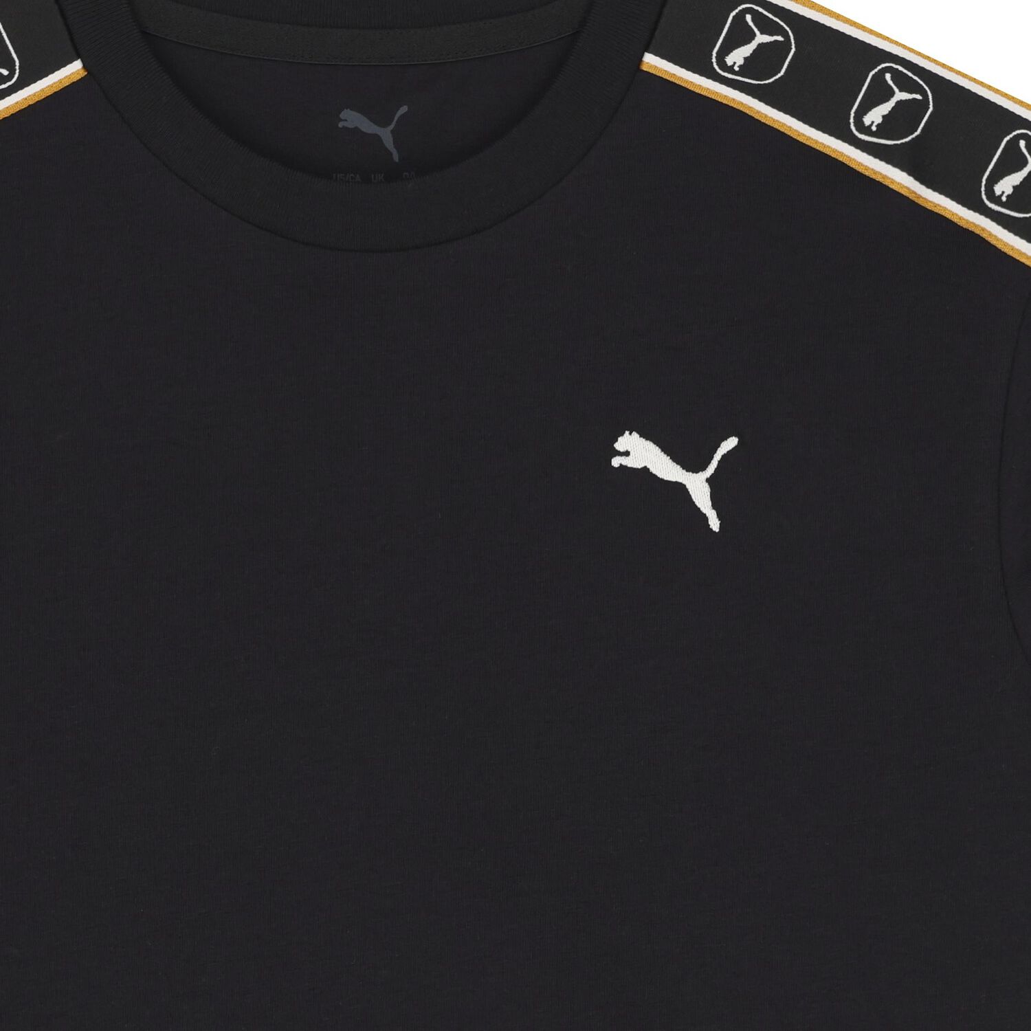 Boys Black Logo T-Shirt, 1, hi-res