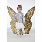 Girls Silver & White Two-Piece Dress, 1, hi-res