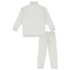 Boys Grey Logo Tracksuit, 1, hi-res