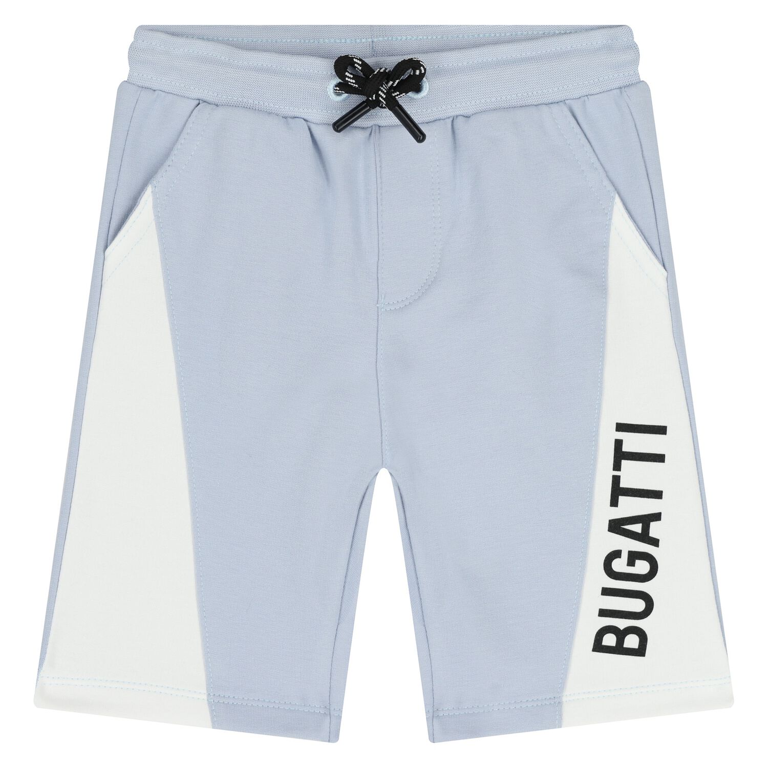 Younger Boys Blue Logo Shorts, 2, hi-res