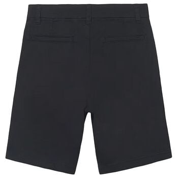 Boys Black Chino Shorts