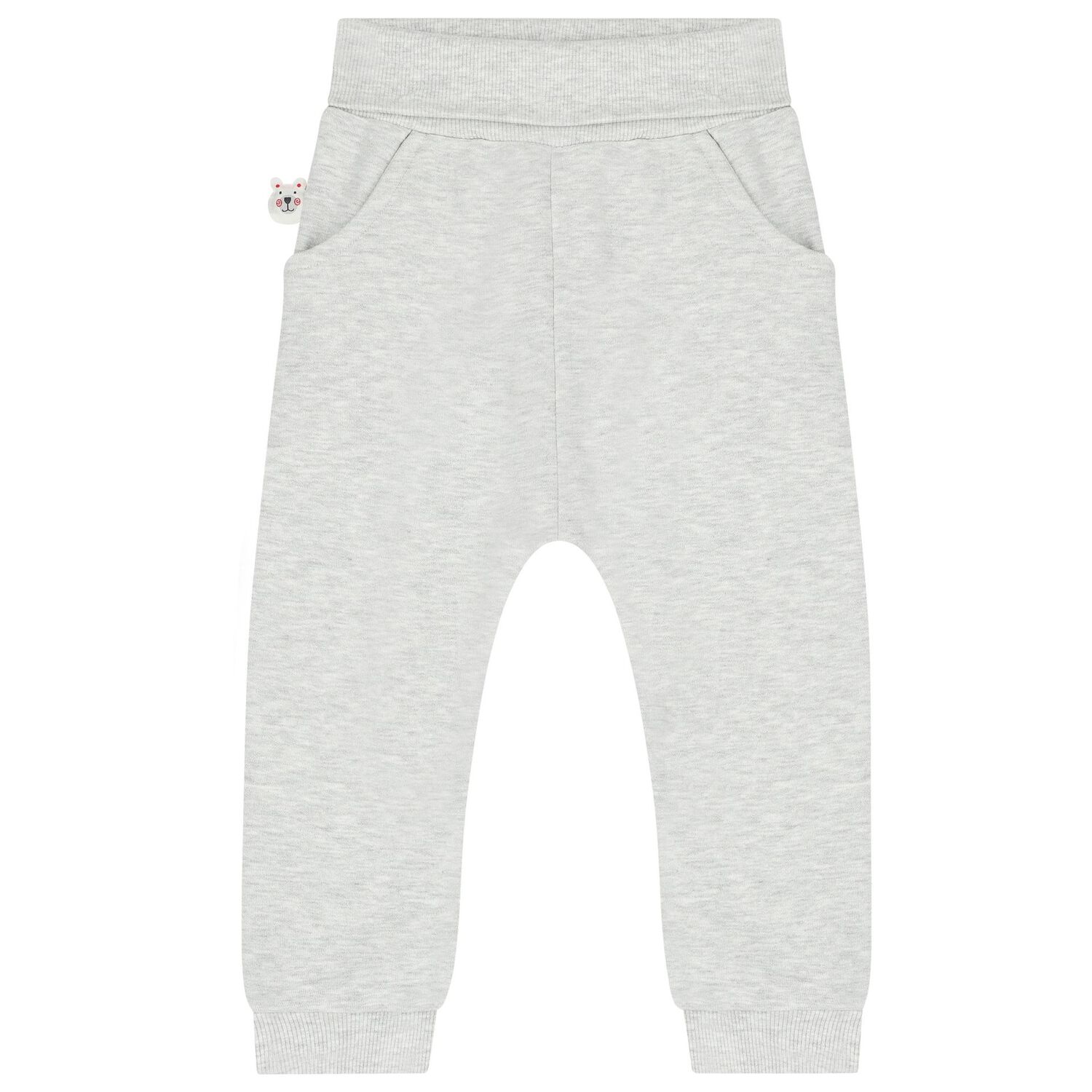 Younger Boys Grey Bear Tracksuit, 1, hi-res