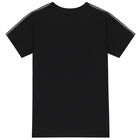 Boys Black Logo T-Shirt, 2, hi-res