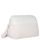 White & Pink Garda Baby Changing Bag Set ( 37CM ), 1, hi-res