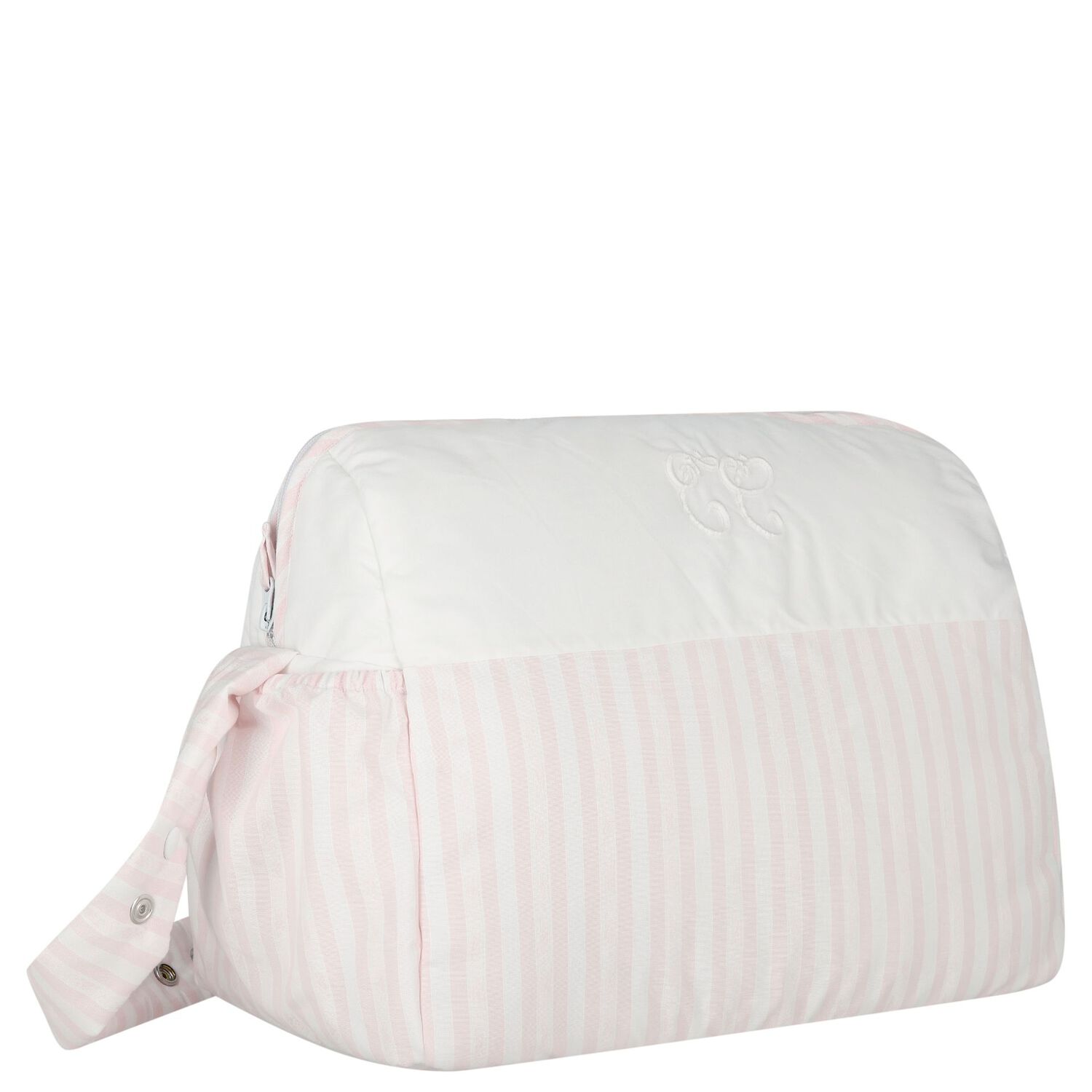 White & Pink Garda Baby Changing Bag Set ( 37CM ), 1, hi-res