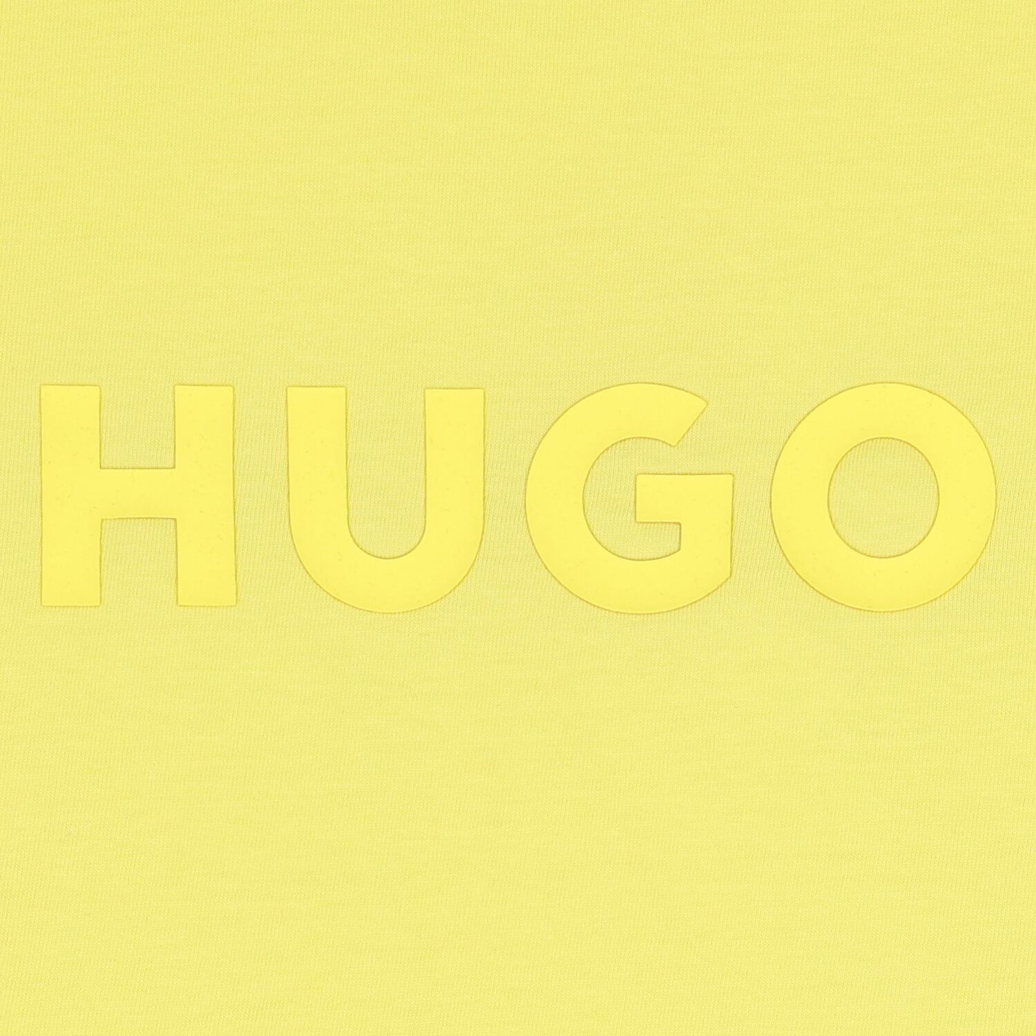 Boys Mini Me Yellow Logo T-Shirt, 3, hi-res