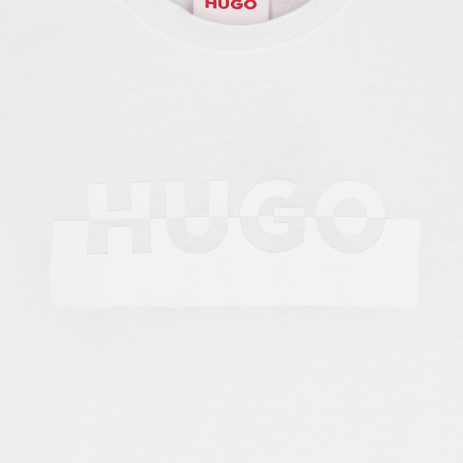 Boys White Logo T-Shirt, 2, hi-res image number null