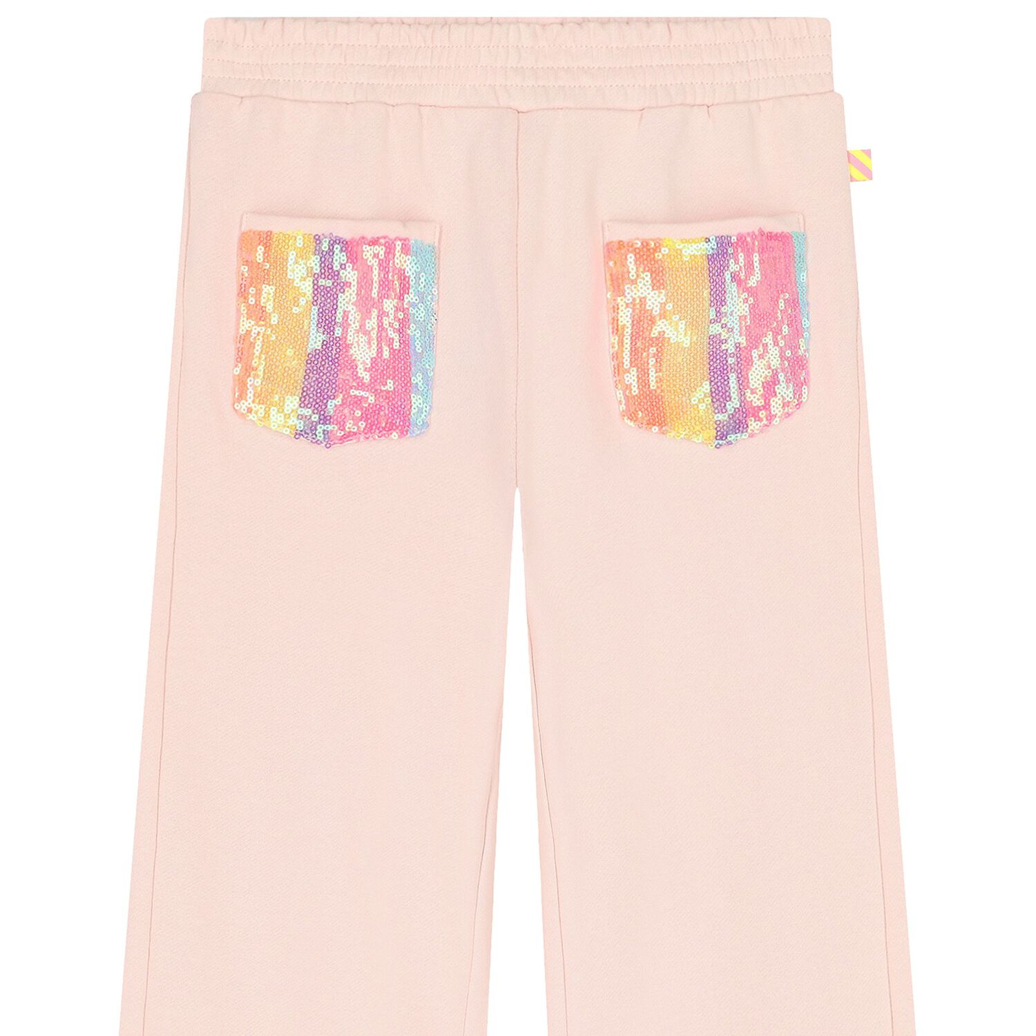 Girls Pink Sequin Joggers, 1, hi-res image number null
