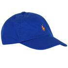 Boys Blue Logo Cap, 1, hi-res
