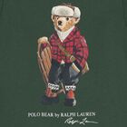 Boys Green Polo Bear T-Shirt, 1, hi-res