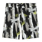 Boys Black & White Shorts, 1, hi-res