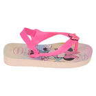 Younger Girls Pink Minnie Mouse Flip Flops, 1, hi-res