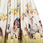 Girls Ivory Floral Dress, 2, hi-res