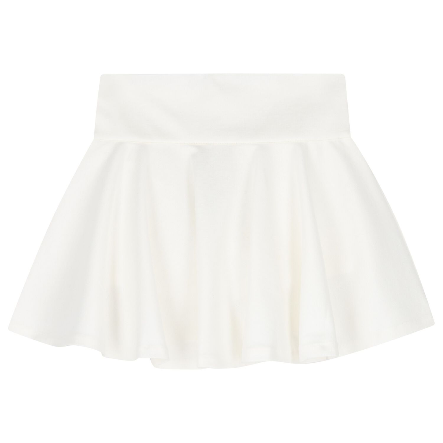 Girls White Skort, 1, hi-res