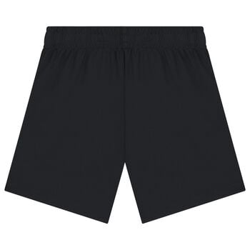 Boys Black Logo Shorts