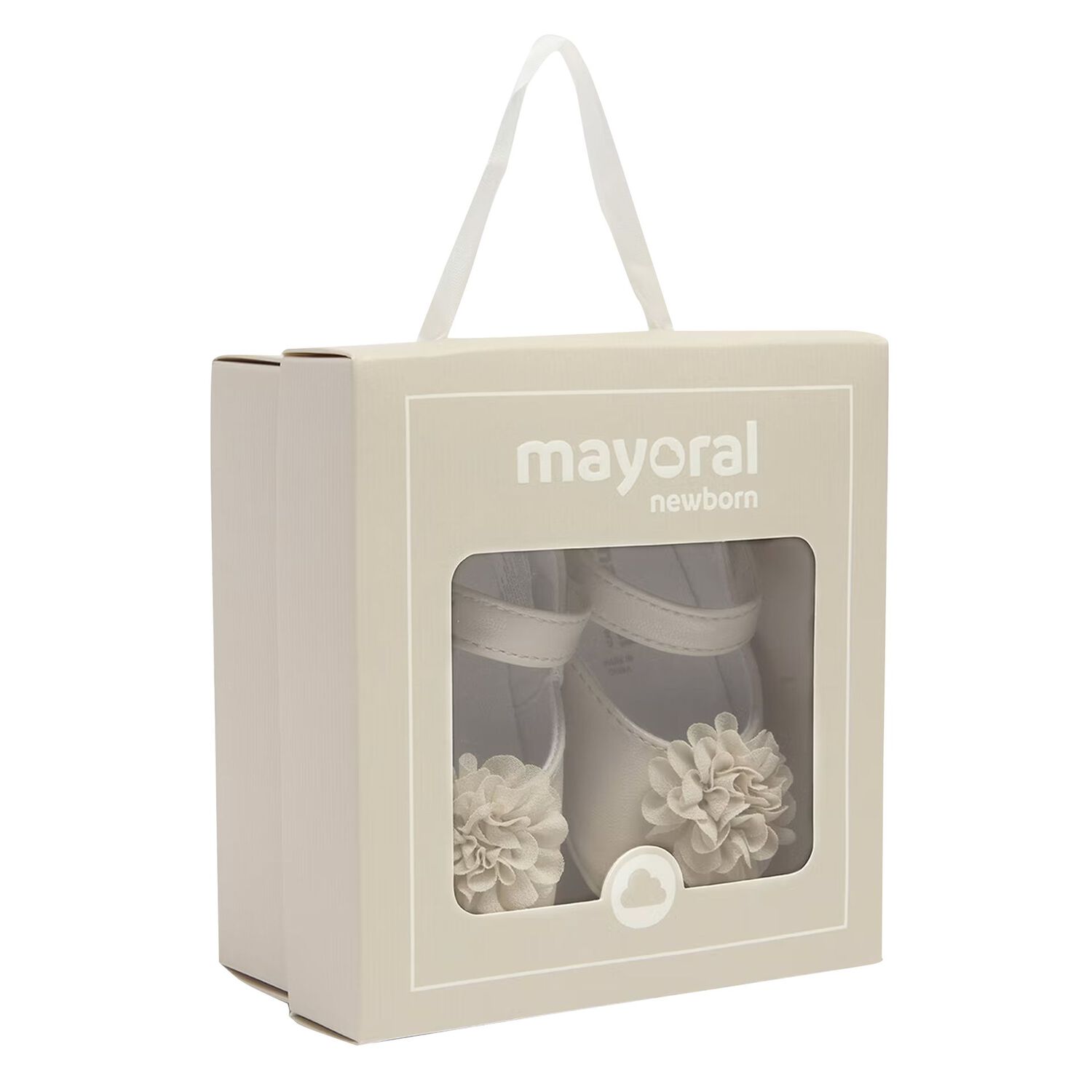 Baby Girls Ivory Pre Walker Shoes, 4, hi-res