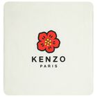 Ivory & Beige Boke Flower Baby Blanket, 1, hi-res