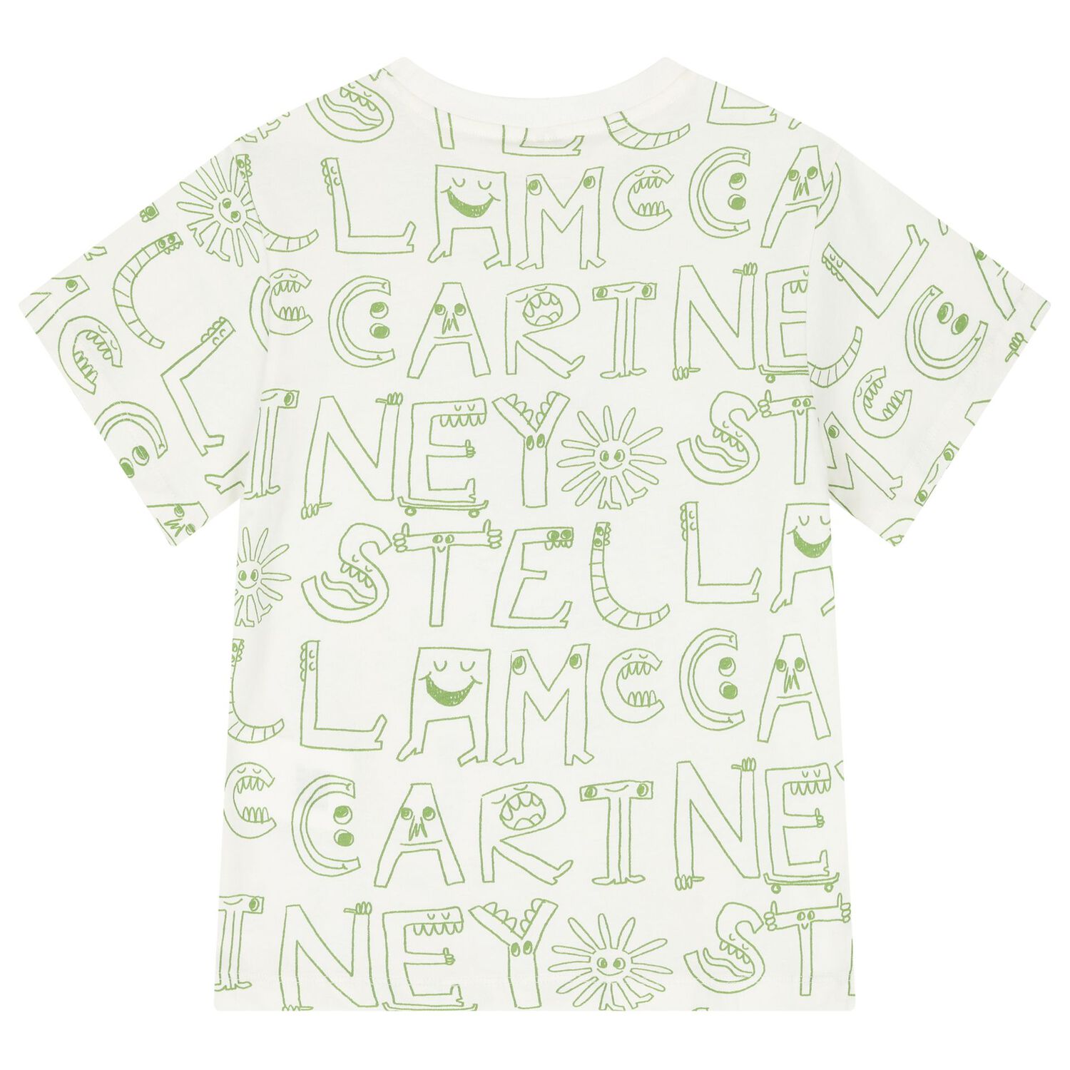 Boys Ivory Logo T-Shirt, 1, hi-res