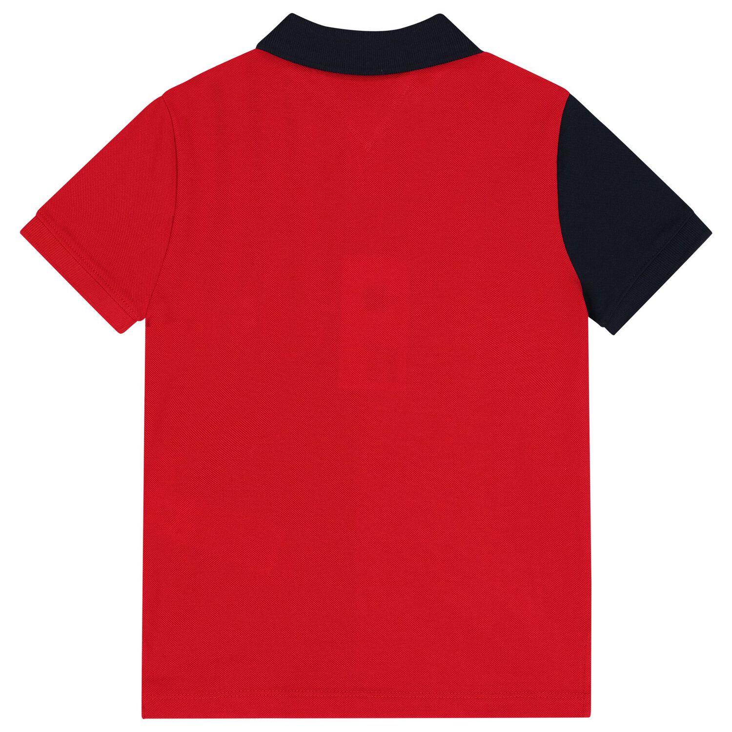 Boys Red, White & Navy Blue Polo Shirt, 1, hi-res