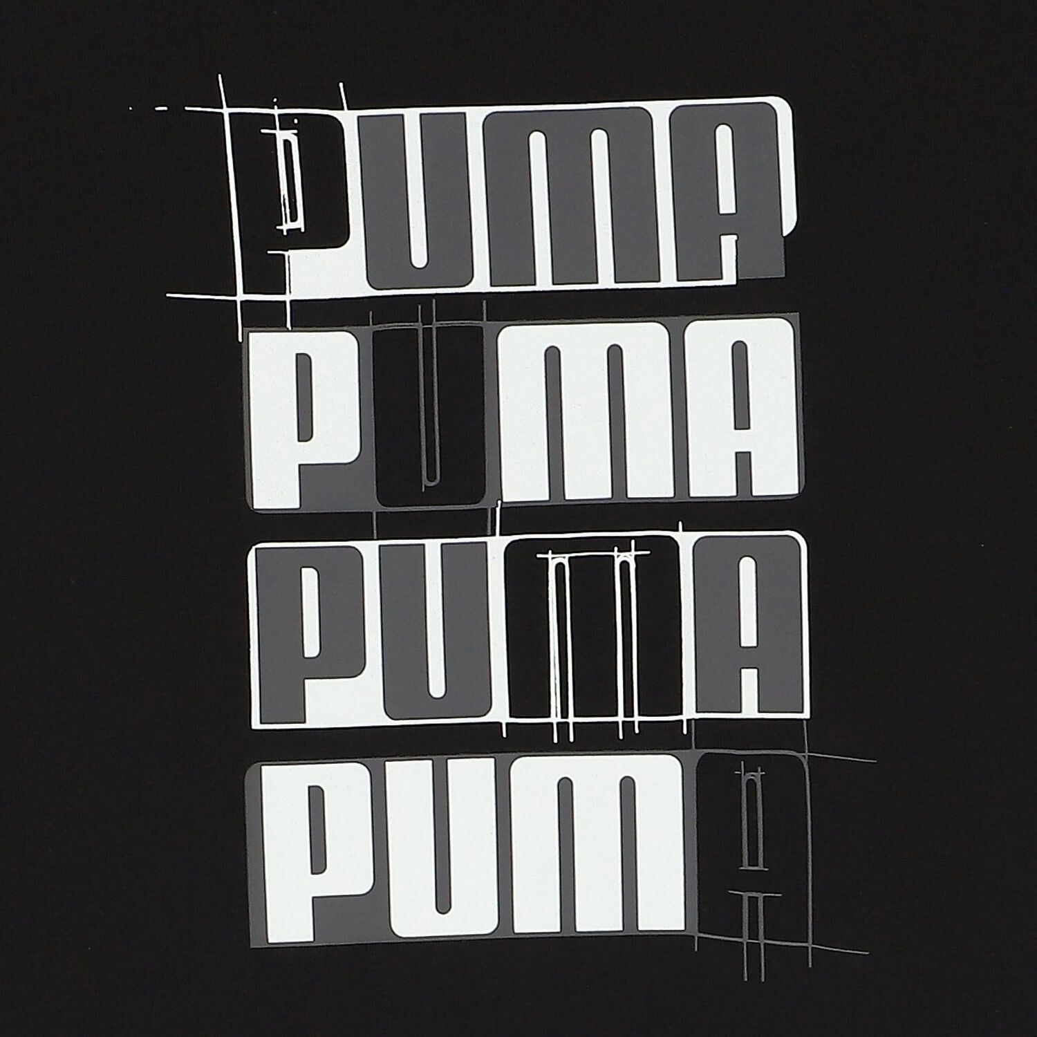 Boys Black Logo T-Shirt, 1, hi-res