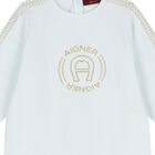 Baby Boys Blue Logo Babygrow, 2, hi-res