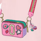 Younger Girls Pink Logo Dress, 1, hi-res