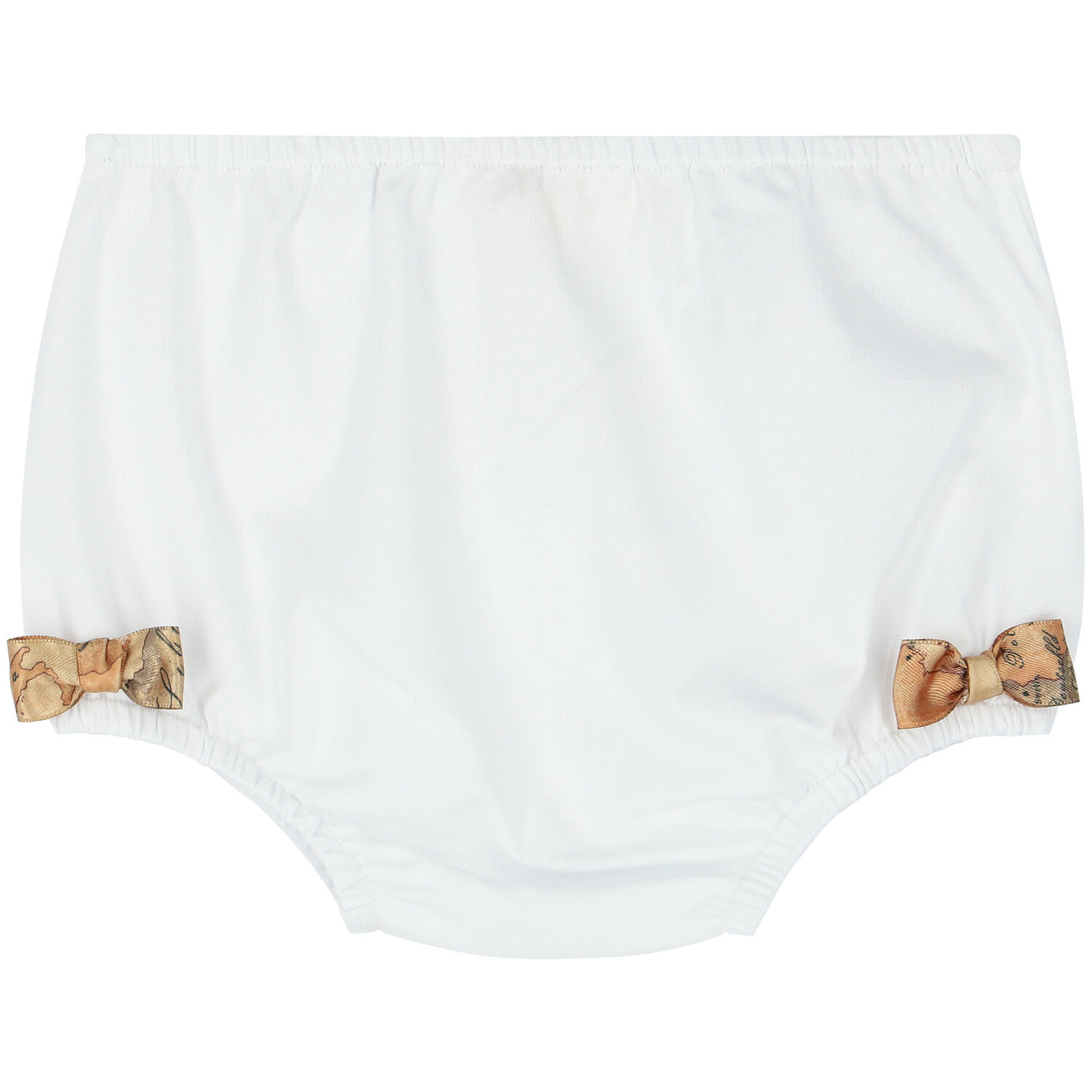 Younger Girls White & Ivory Logo Dress Set, 1, hi-res