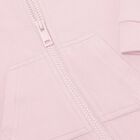 Girls Pink Logo Softskin Baby Romper, 2, hi-res