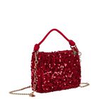 Girls Red Sequins Handbag, 1, hi-res