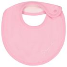 Baby Girls Pink Logo Babygrow Set, 1, hi-res