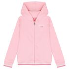 Girls Pink Logo Tracksuit, 1, hi-res