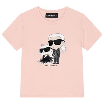 Girls Pink Ikonik T-Shirt