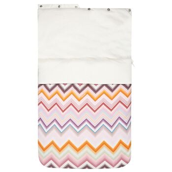 Multi-Coloured Zig Zag Baby Nest
