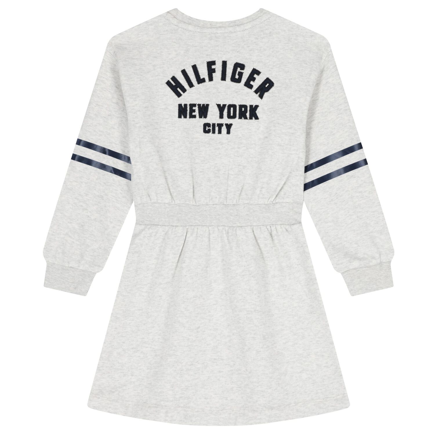 Girls Grey Logo Dress, 1, hi-res image number null