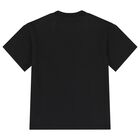 Boys Black Logo Joggers Set, 1, hi-res