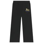 Boys Black Logo Joggers, 1, hi-res