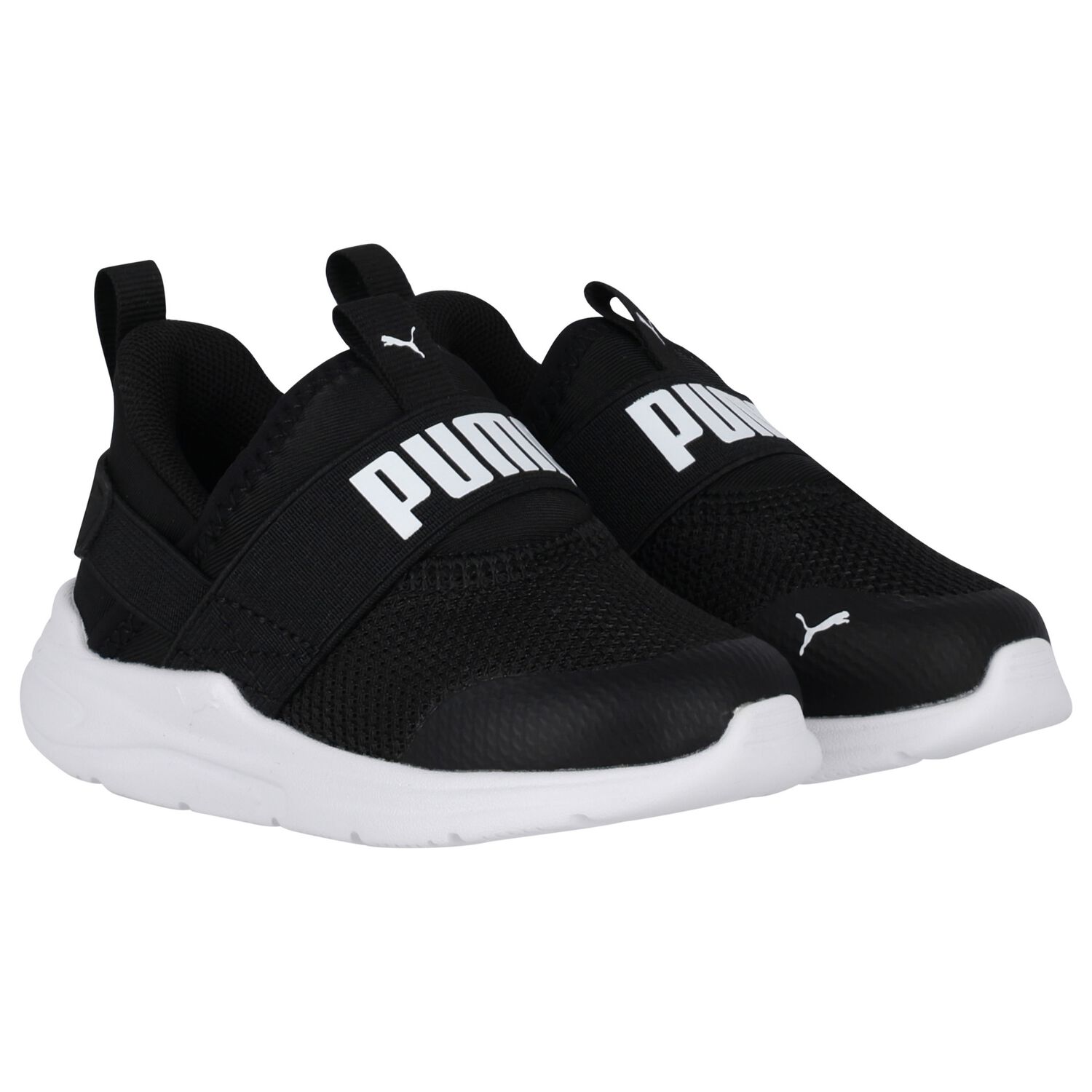 Younger Black Soft Wired 2 Sliptech Trainers, 1, hi-res