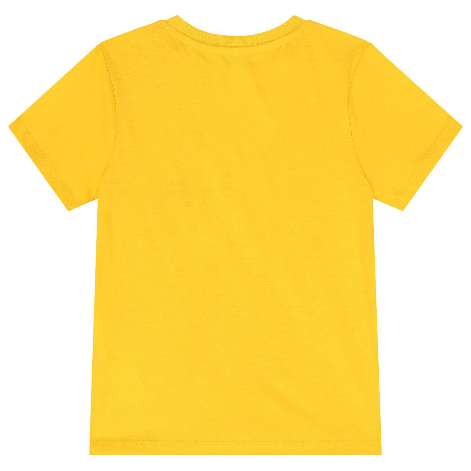 Boys Yellow Elephant Logo T-Shirt, 2, hi-res