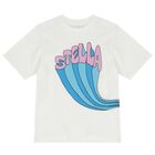 Girls Ivory Logo T-Shirt, 1, hi-res