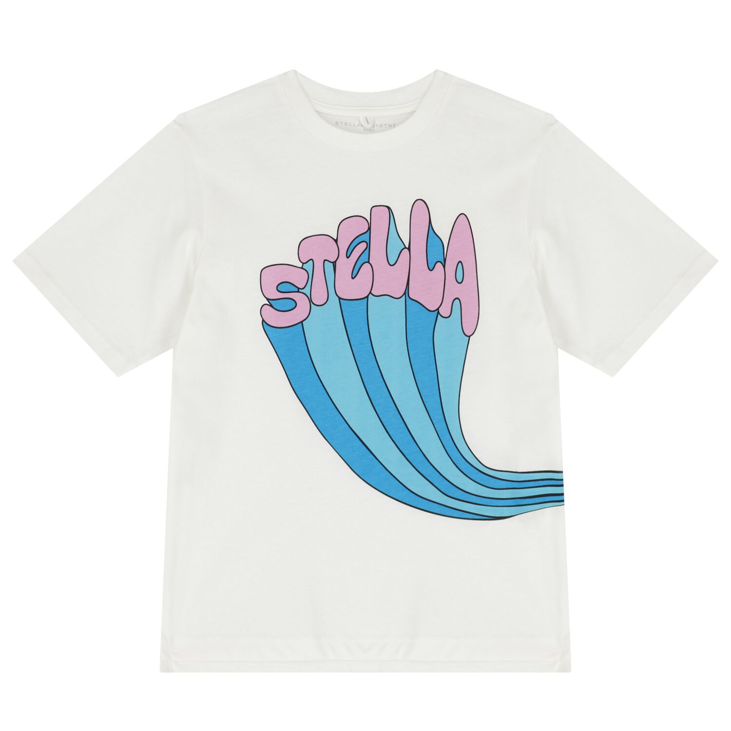 Girls Ivory Logo T-Shirt, 1, hi-res